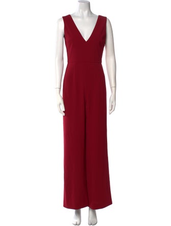Alice + Olivia V-Neck Jumpsuit