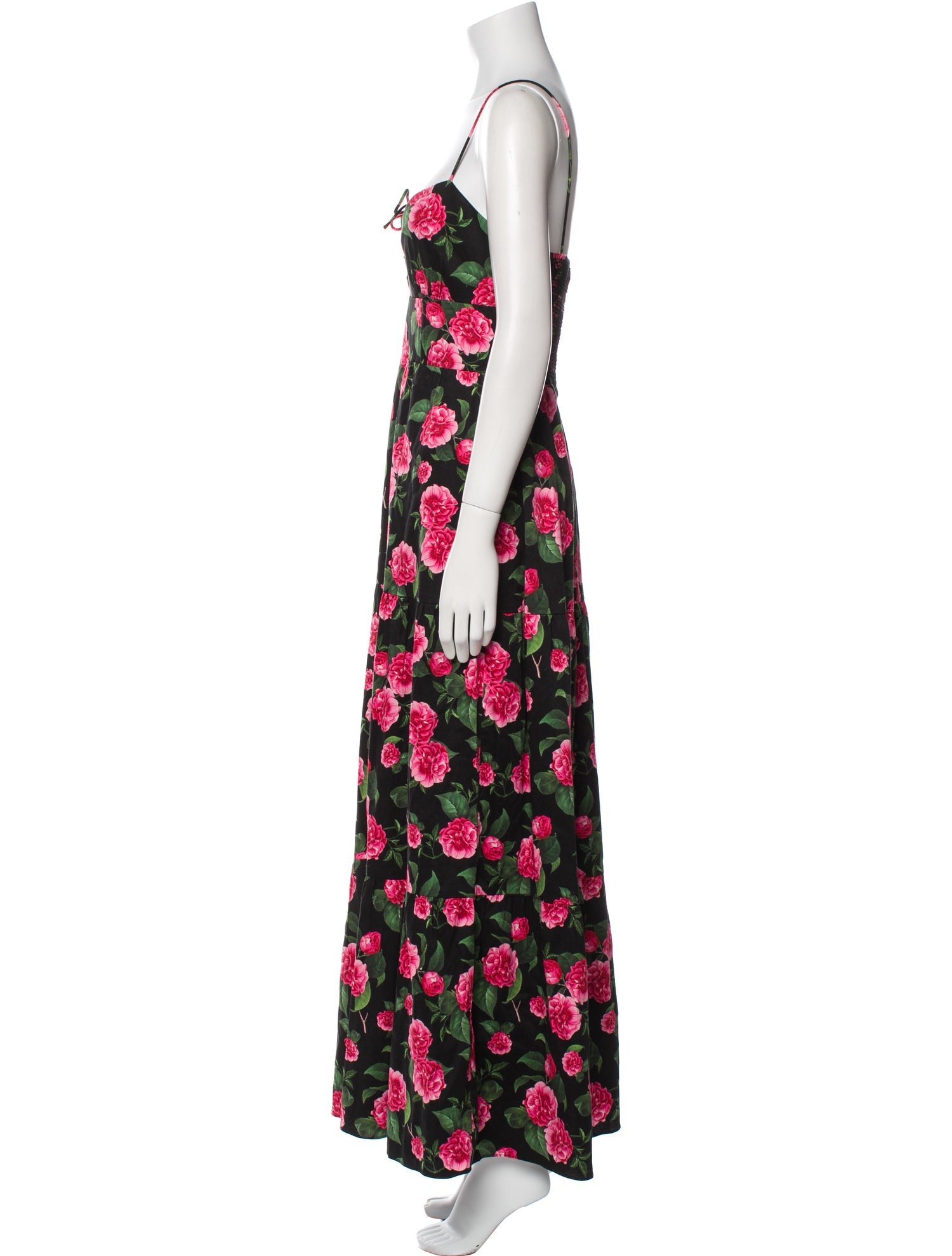 Alice + Olivia Floral Print Long Dress w/ Tags