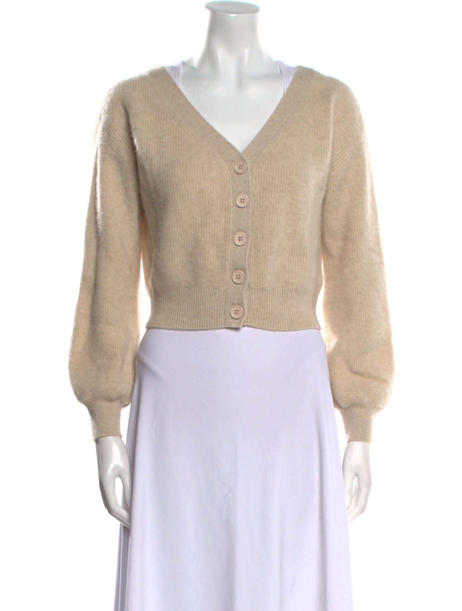 Alice + Olivia Cashmere V-Neck Sweater