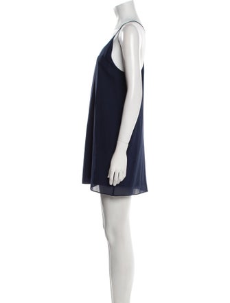 Alice + Olivia Silk Mini Dress