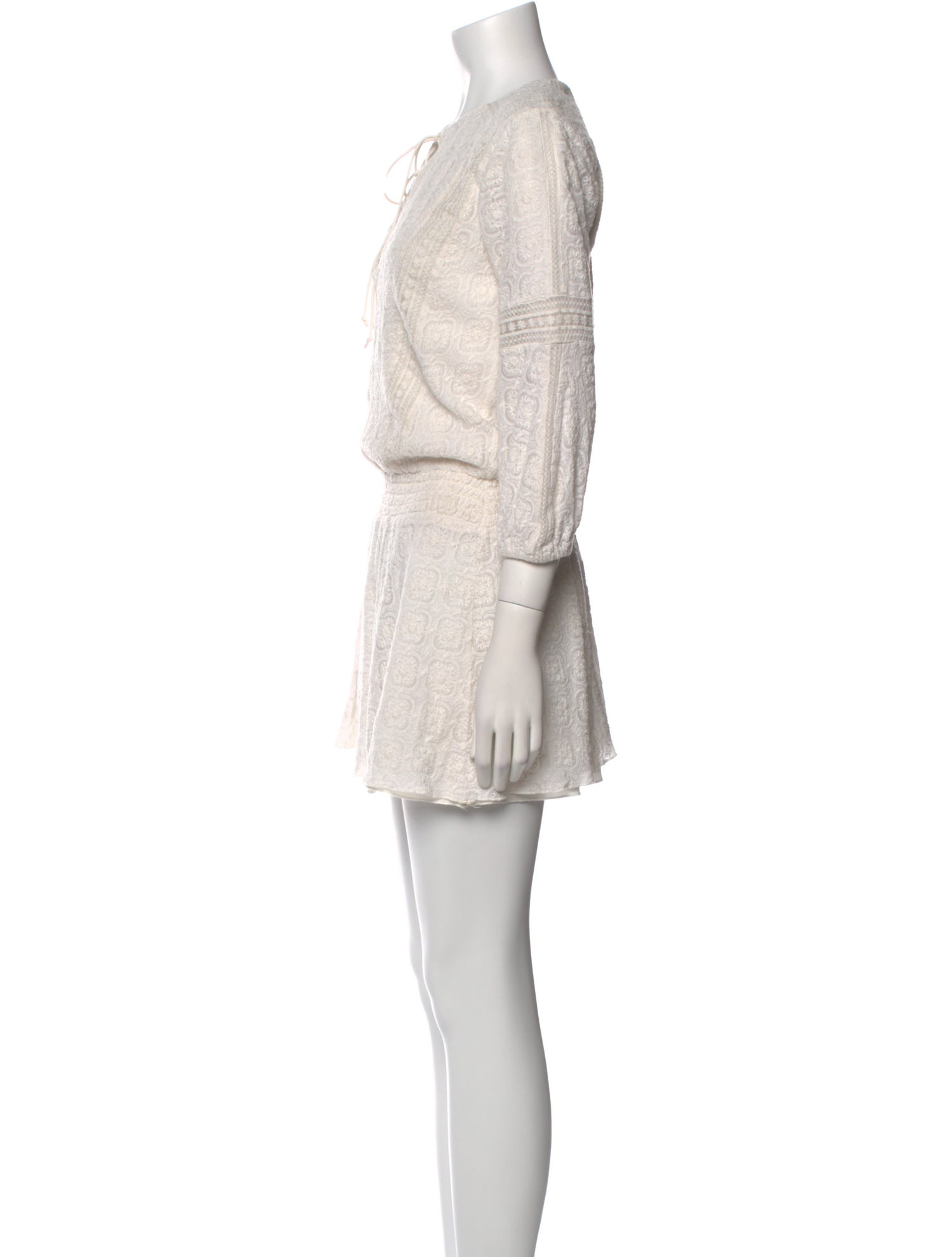 Alice + Olivia Lace Mini Dress