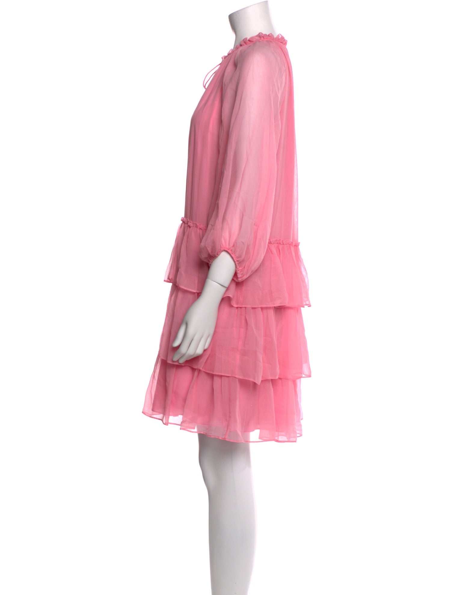 Alice + Olivia Silk Mini Dress