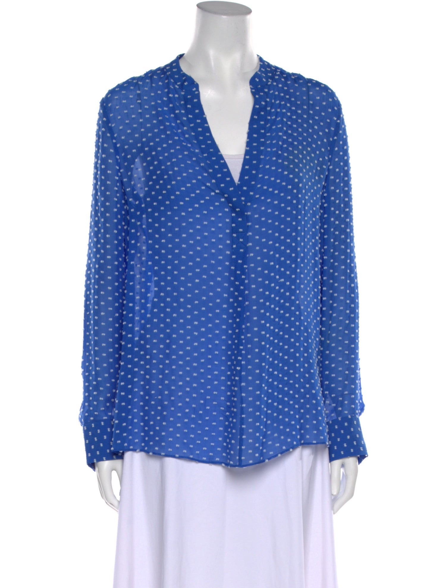 Alice + Olivia Silk Printed Blouse