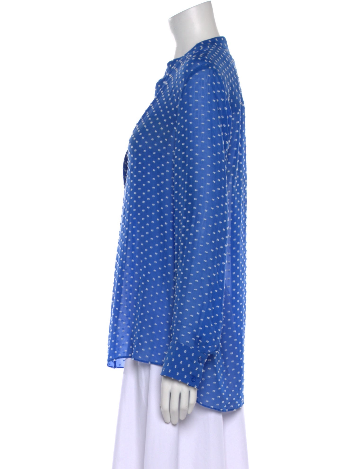 Alice + Olivia Silk Printed Blouse