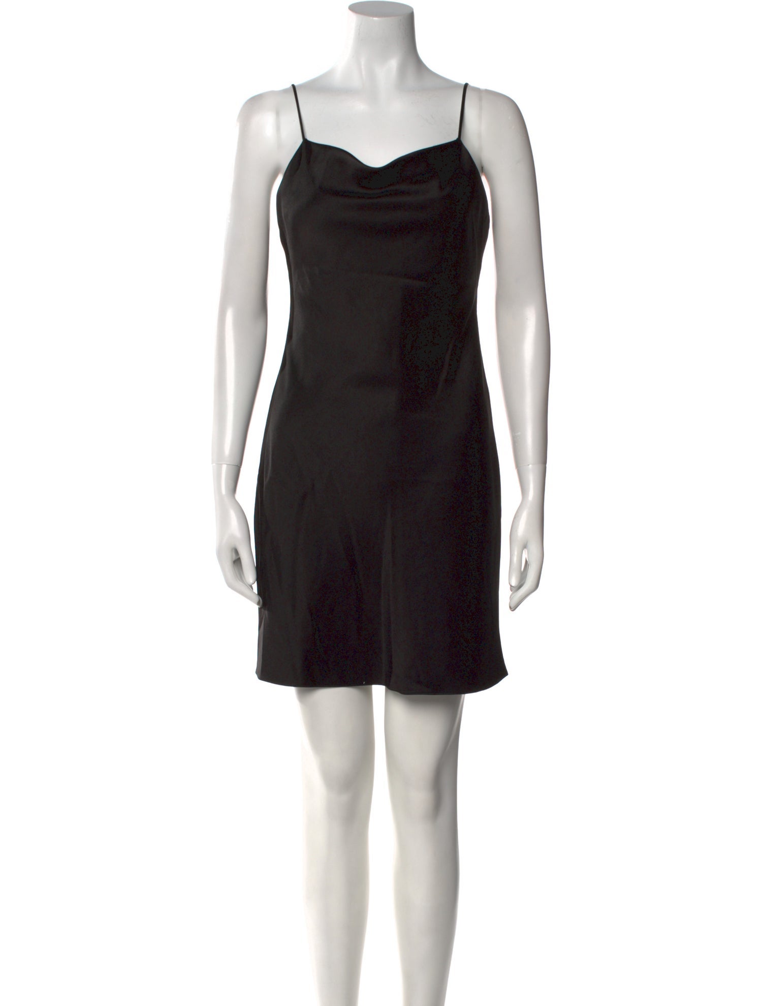 Alice + Olivia Cowl Neck Mini Dress