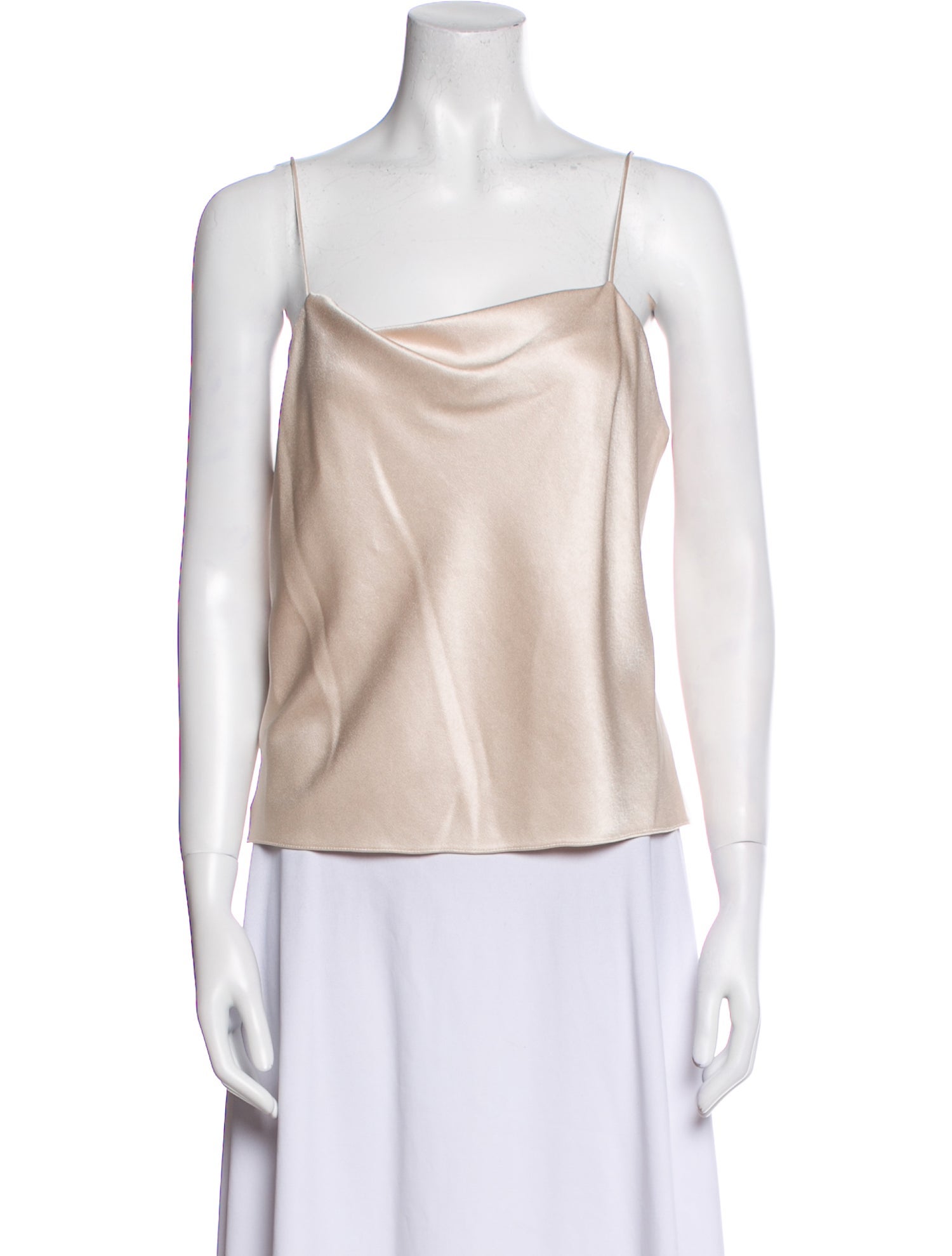 Alice + Olivia Cowl Neck Sleeveless Top
