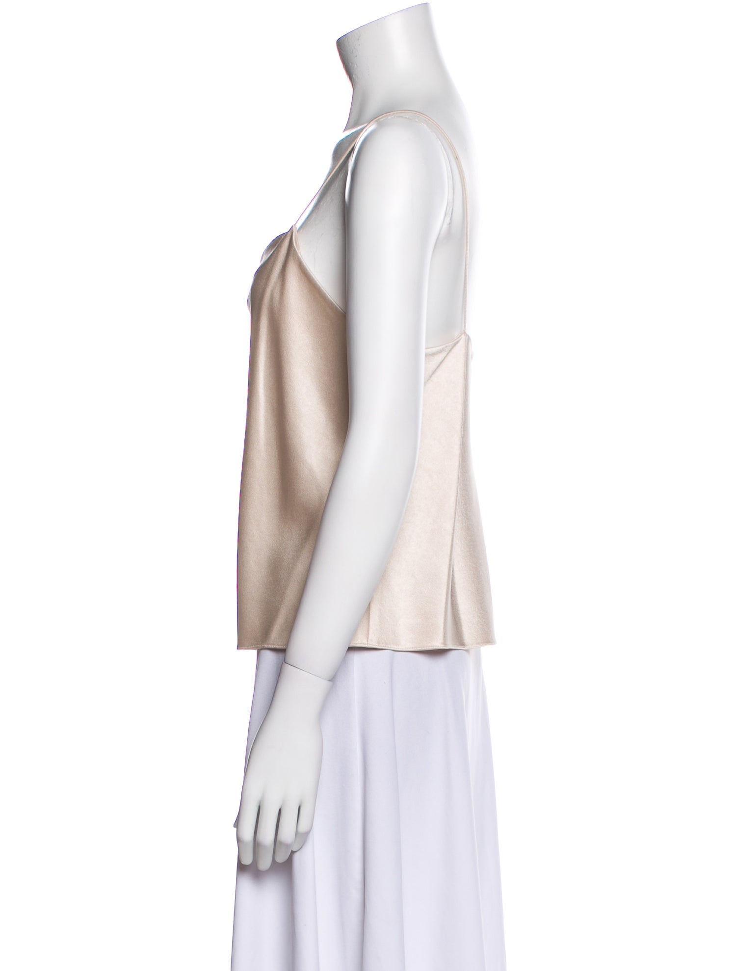Alice + Olivia Cowl Neck Sleeveless Top