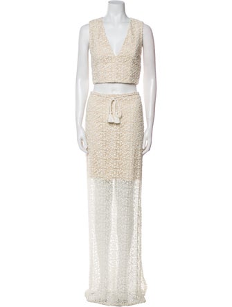 Alice + Olivia Nylon Skirt Set