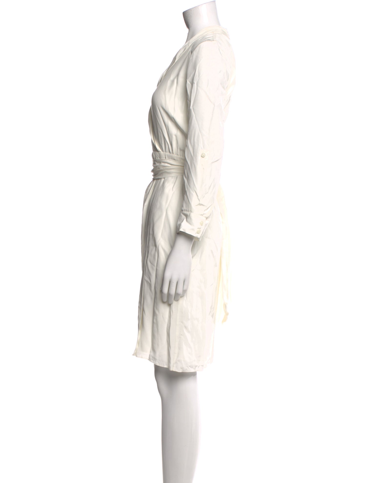 Alice + Olivia V-Neck Knee-Length Dress