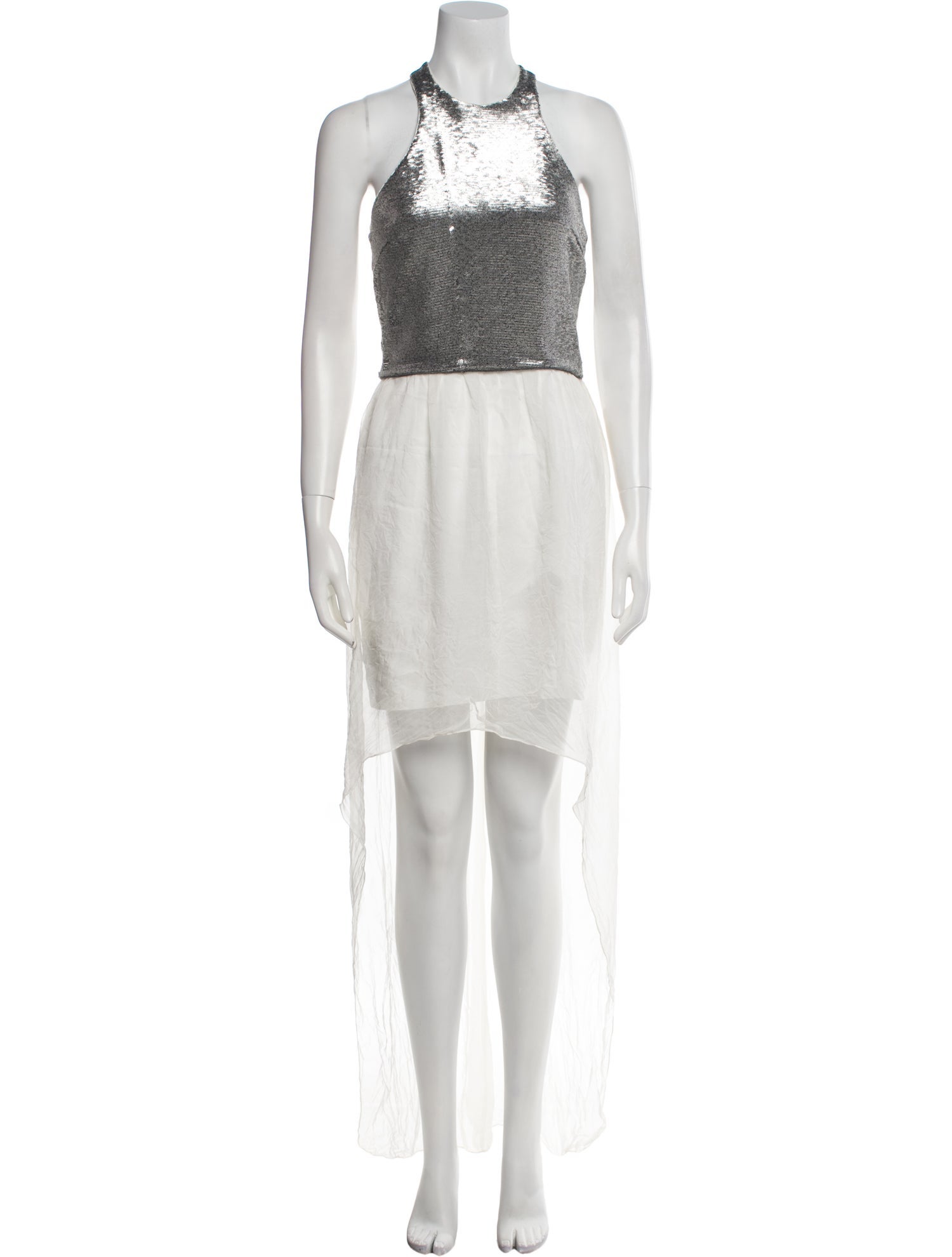 Alice + Olivia Halterneck Mini Dress