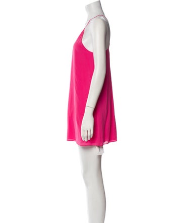 Alice + Olivia Silk Mini Dress