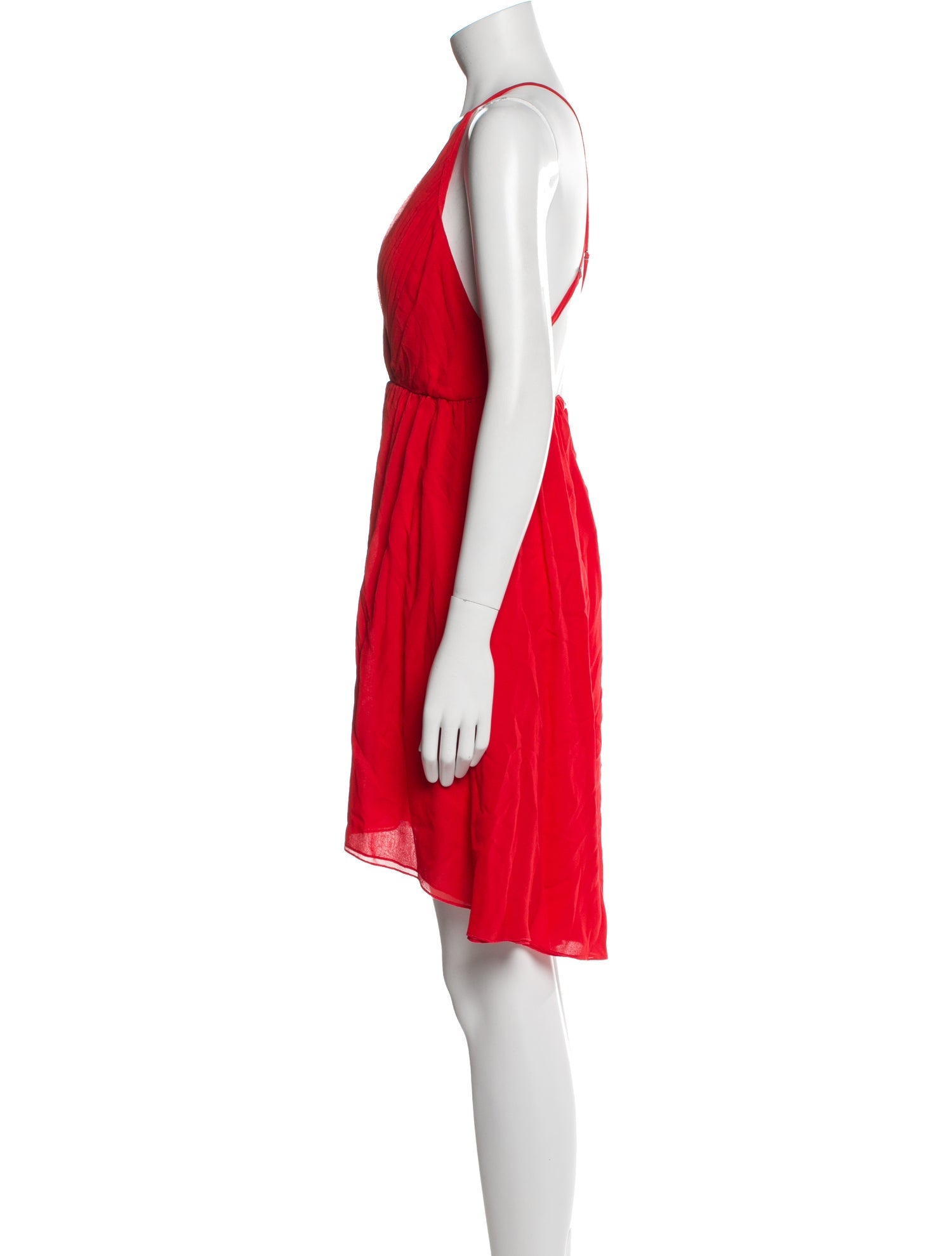 Alice + Olivia Silk Knee-Length Dress