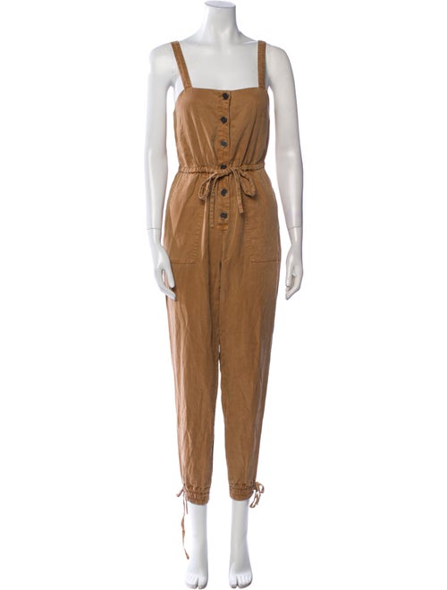 Alice + Olivia Square Neckline Jumpsuit