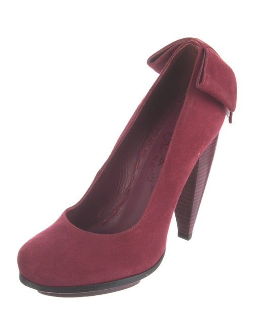 Alice + Olivia Suede Pumps
