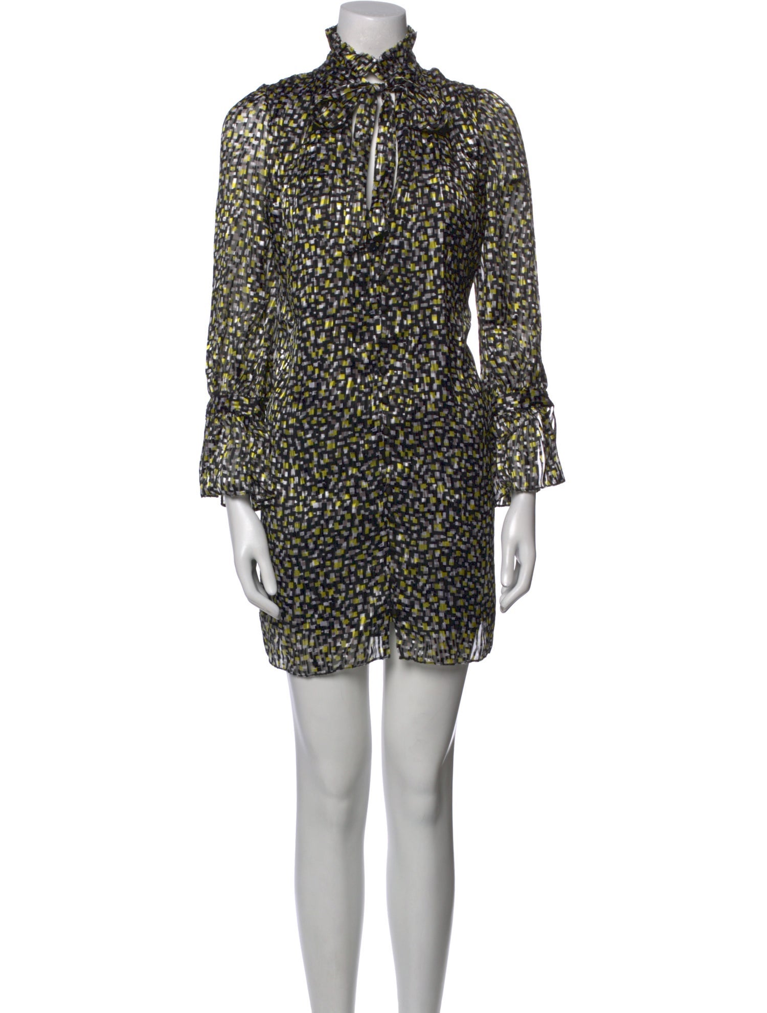 Alice + Olivia Printed Mini Dress
