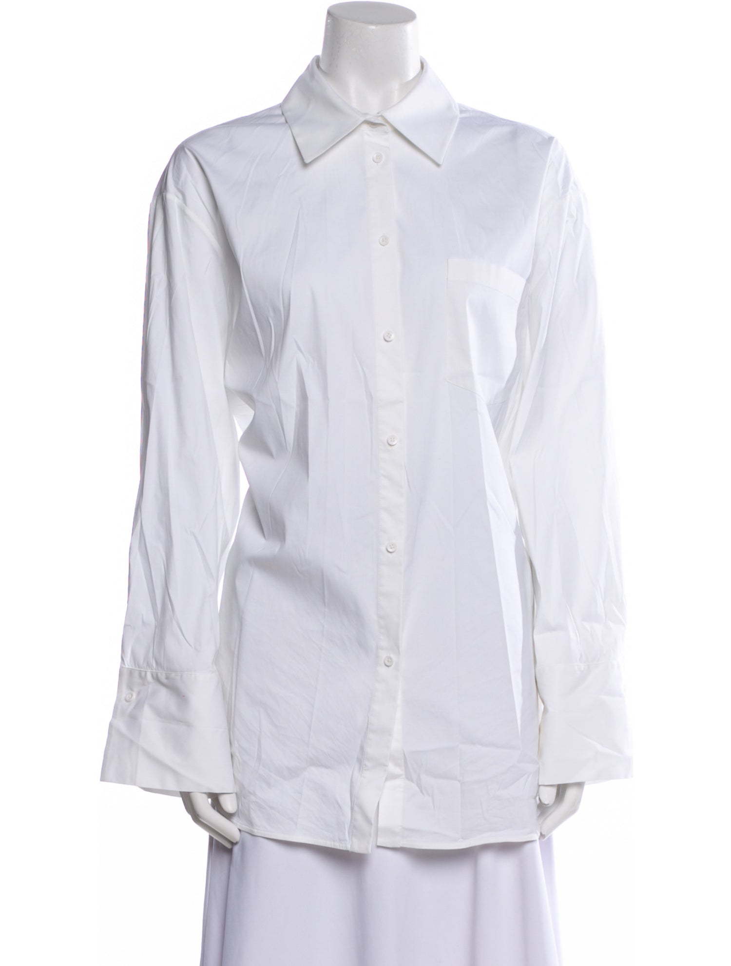 Alice + Olivia Long Sleeve Button-Up Top
