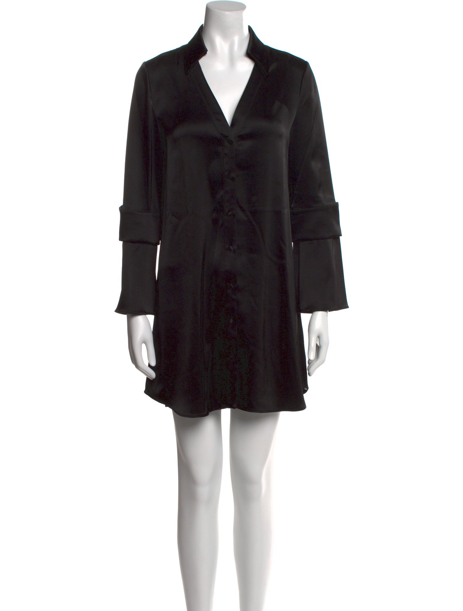 Alice + Olivia V-Neck Mini Dress