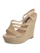 Alice + Olivia Straw Espadrilles
