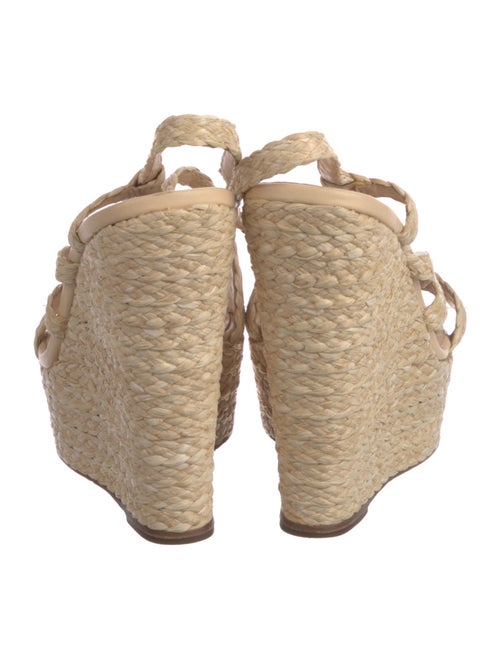 Alice + Olivia Straw Espadrilles