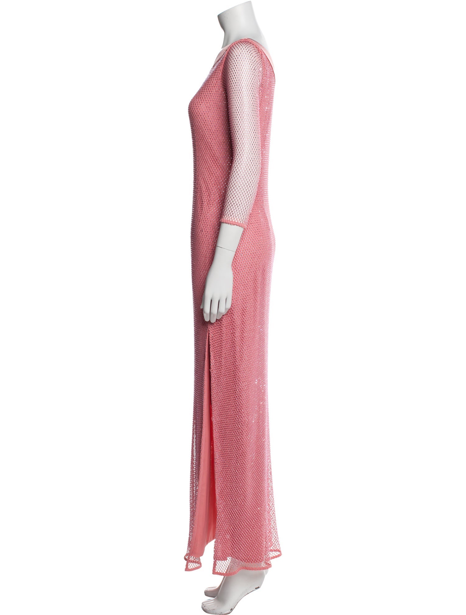 Alice + Olivia One-Shoulder Long Dress