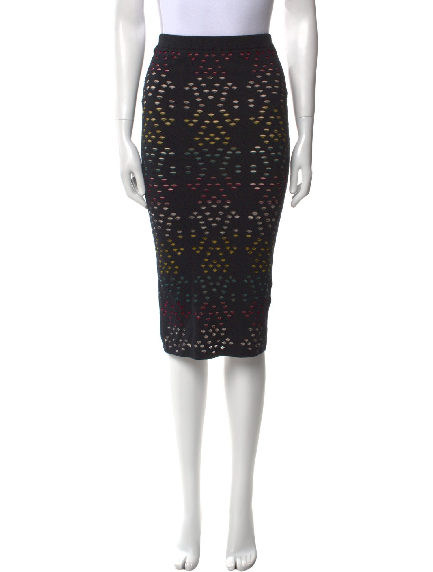 Alice + Olivia Printed Knee-Length Skirt