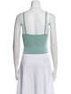 Alice + Olivia V-Neck Sleeveless Crop Top