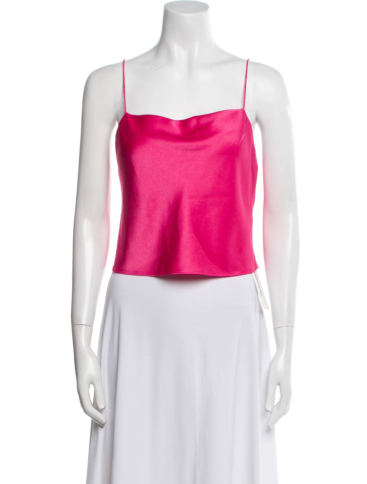 Alice + Olivia Square Neckline Sleeveless Crop Top w/ Tags