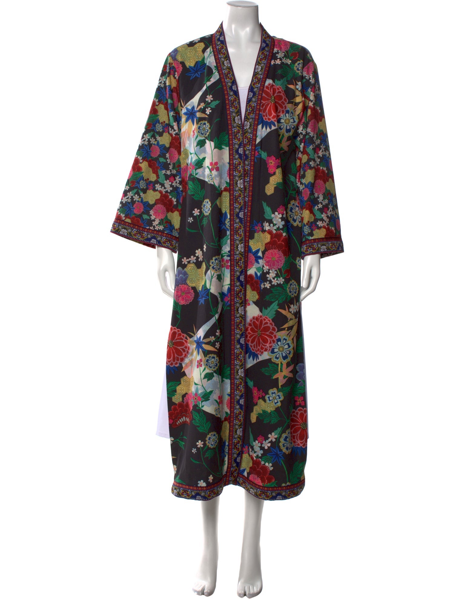 Alice + Olivia Floral Print Long Dress