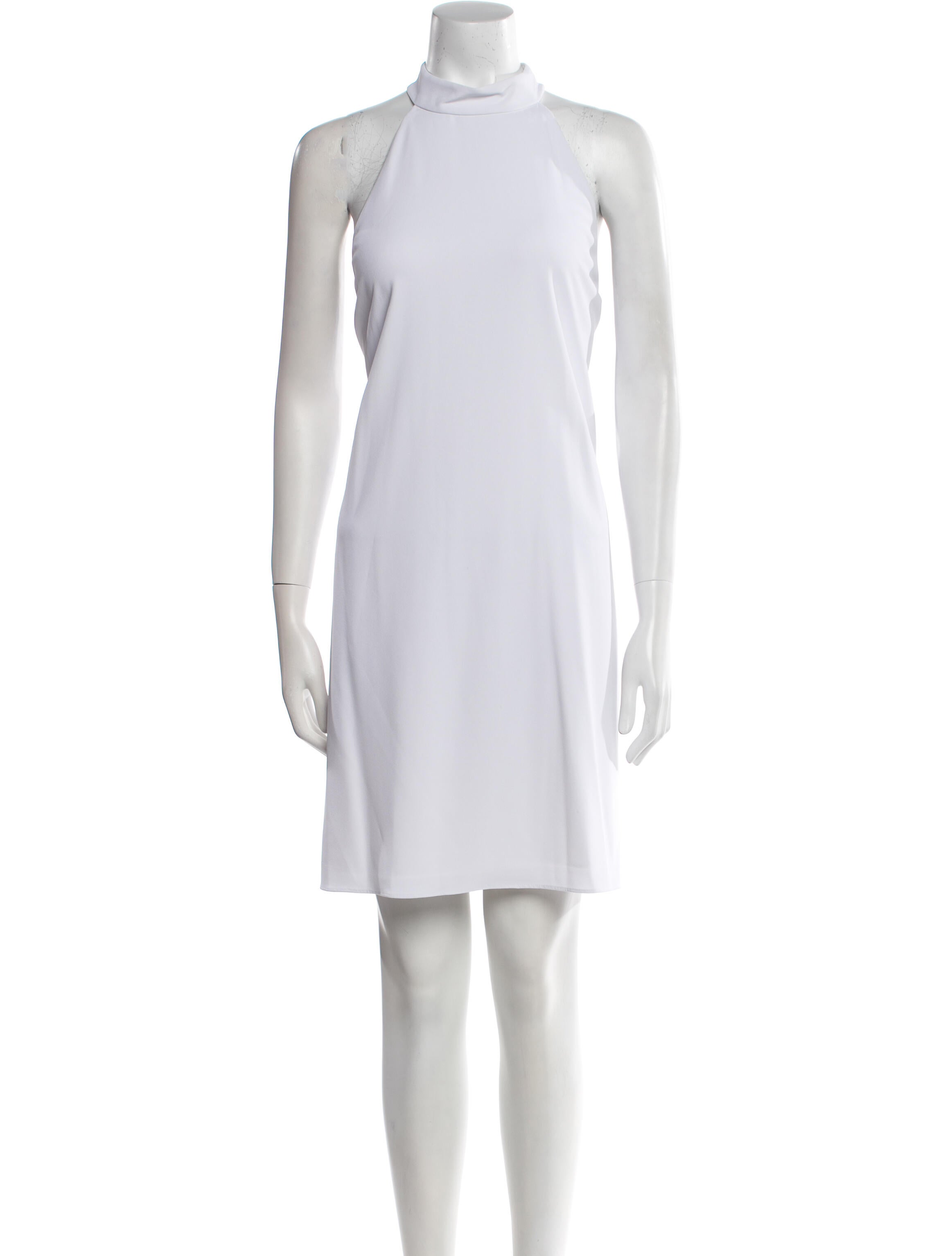 Alice + Olivia Mock Neck Mini Dress