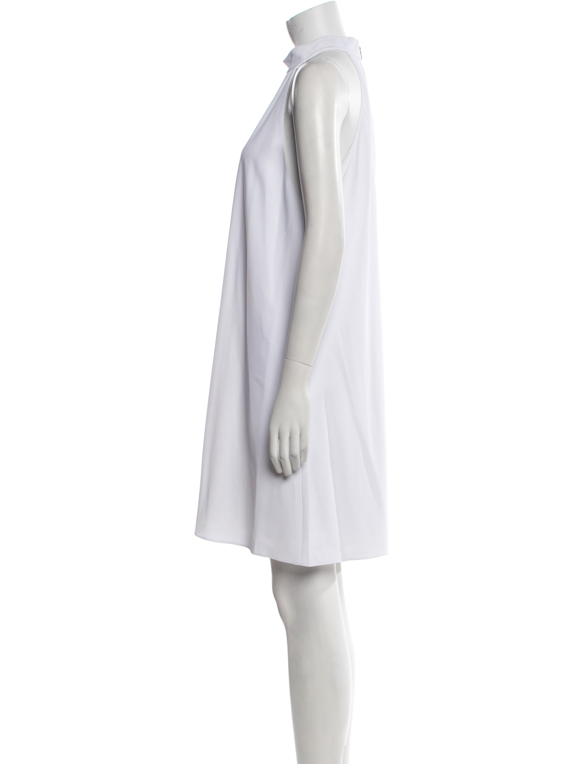 Alice + Olivia Mock Neck Mini Dress