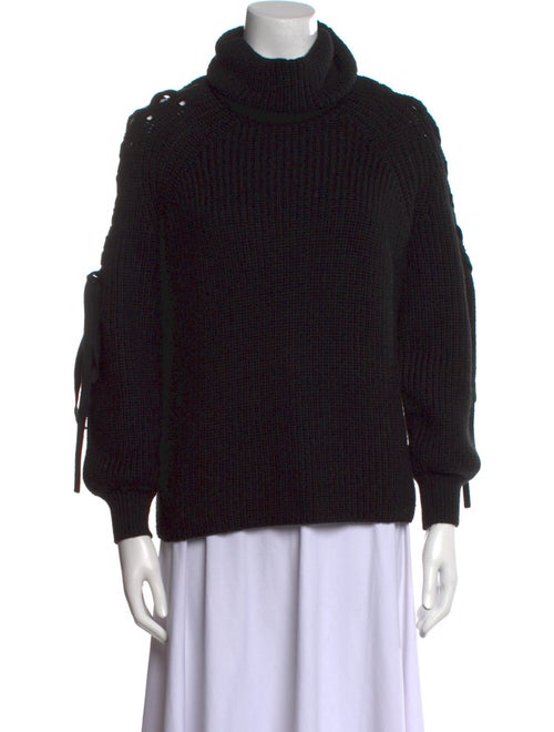 Alice + Olivia Wool Turtleneck Sweater