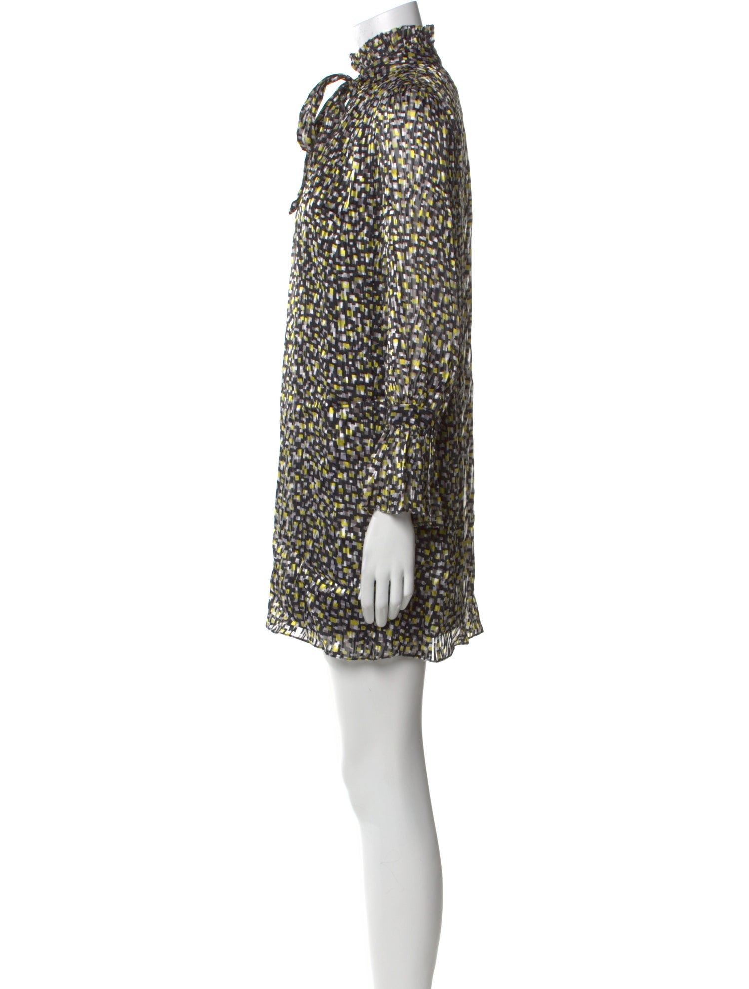 Alice + Olivia Printed Mini Dress w/ Tags