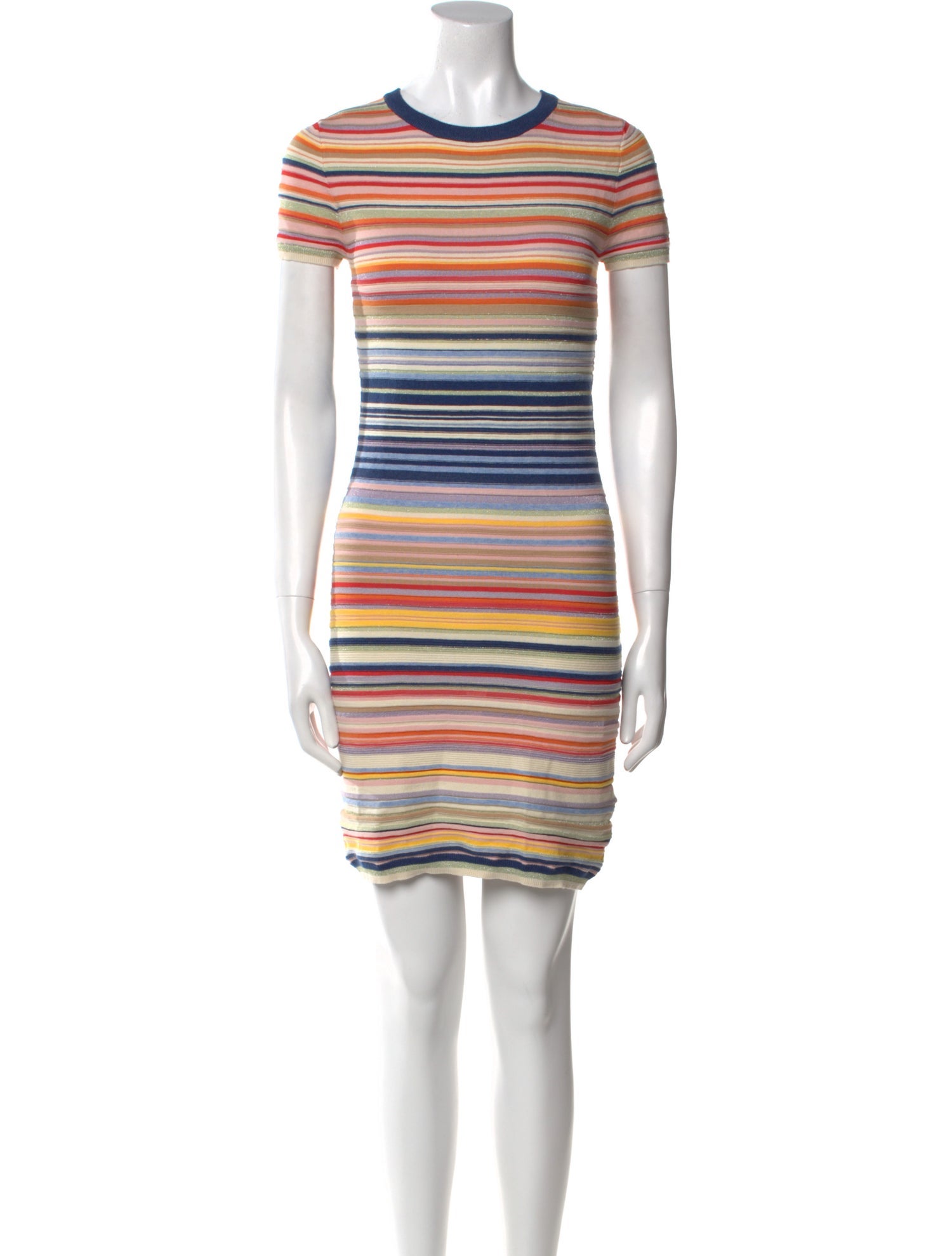 Alice + Olivia Striped Mini Dress w/ Tags