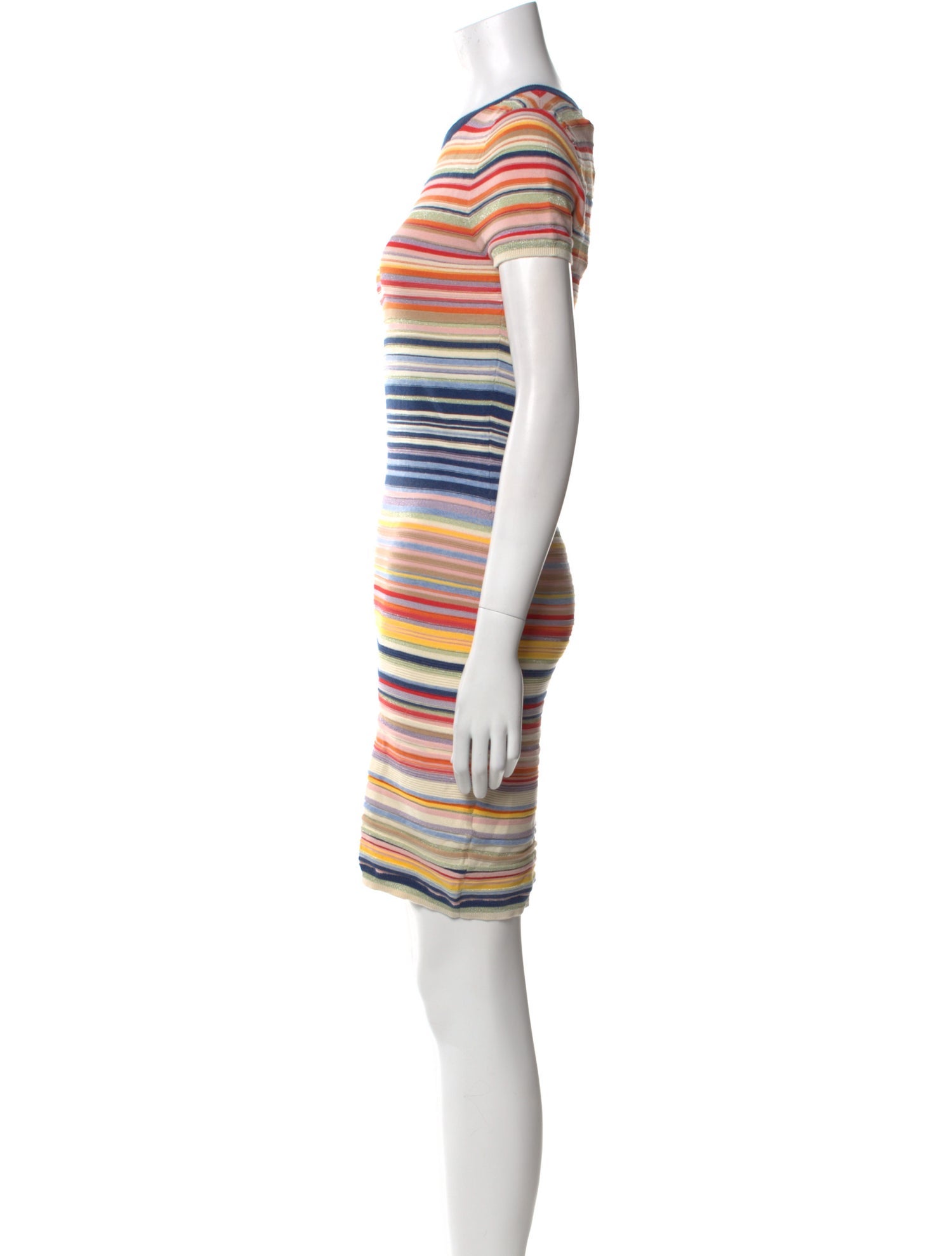 Alice + Olivia Striped Mini Dress w/ Tags