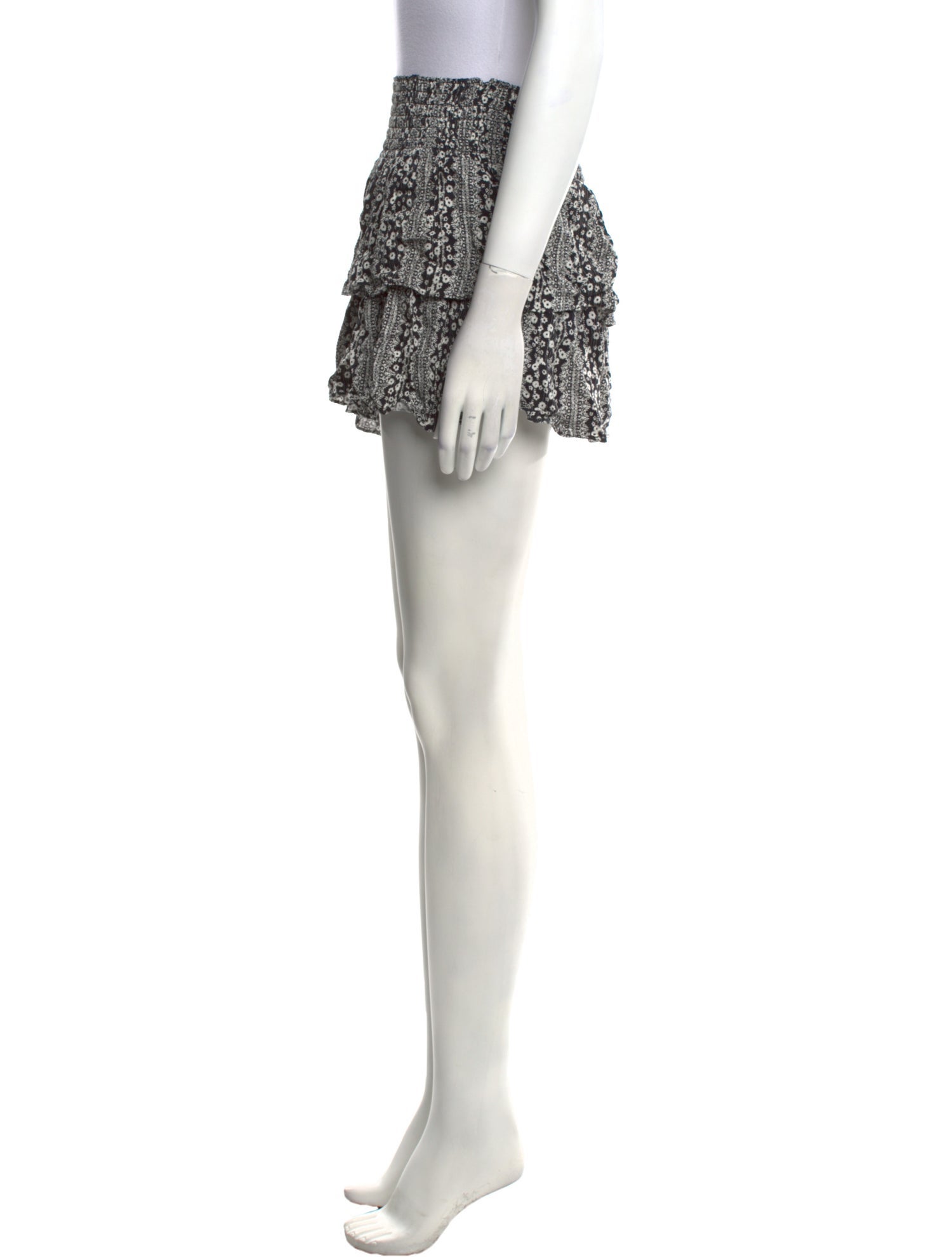 Alice + Olivia Printed Mini Skirt