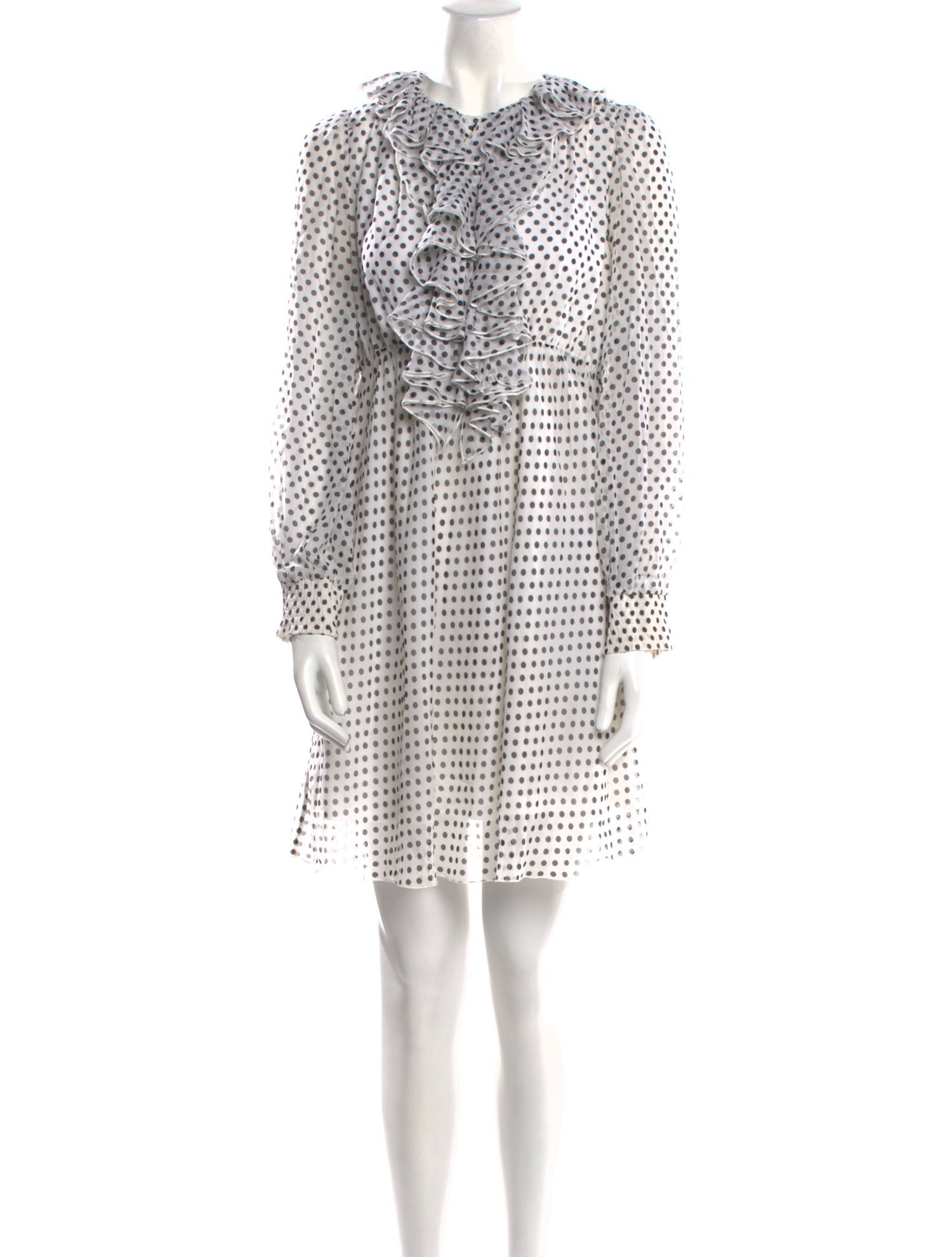 Alice + Olivia Silk Mini Dress