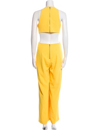 Alice + Olivia Scoop Neck Jumpsuit