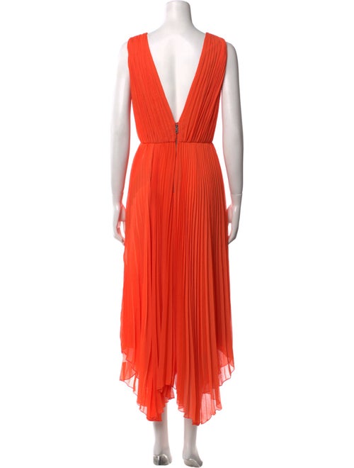 Alice + Olivia V-Neck Long Dress