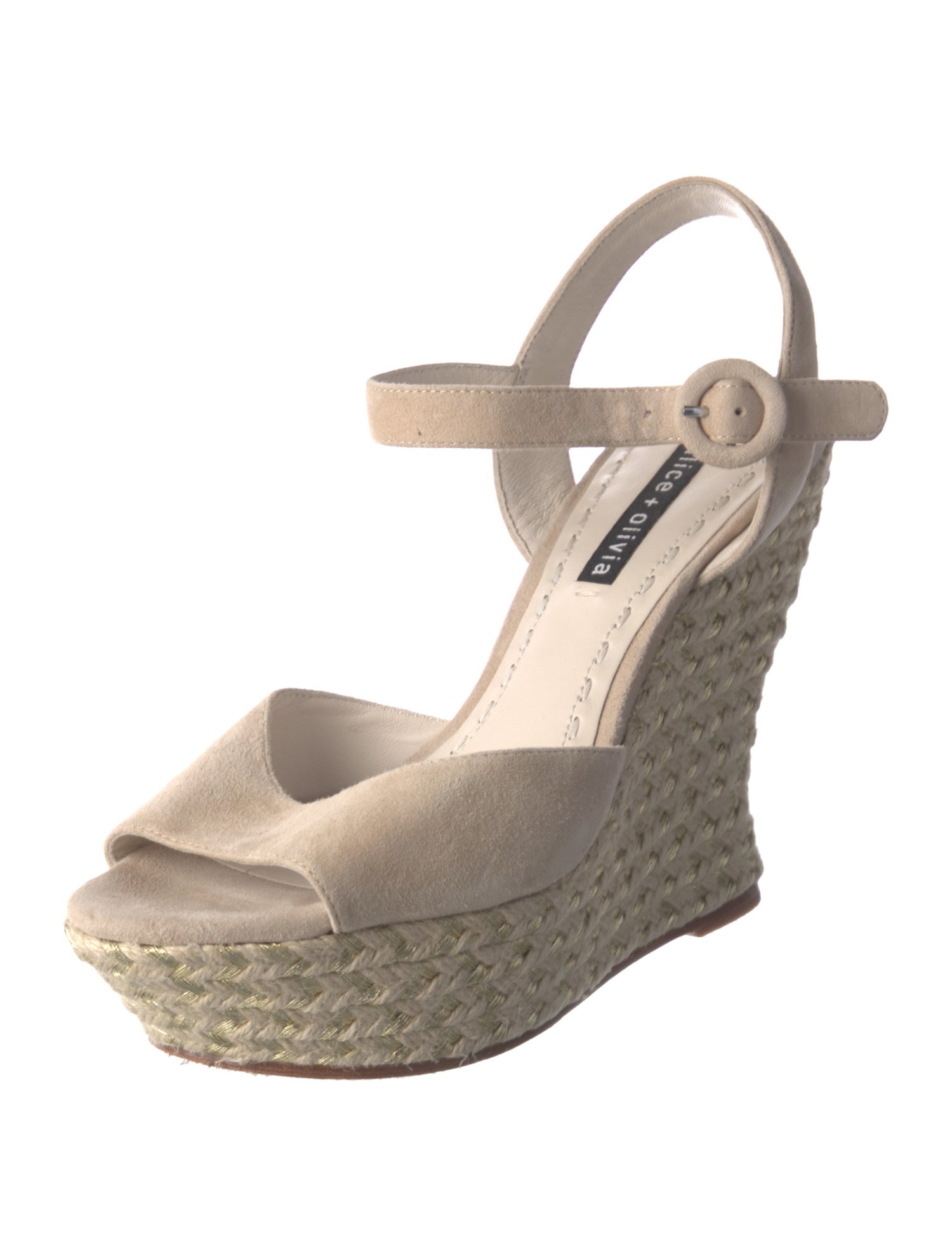 Alice + Olivia Suede Espadrilles