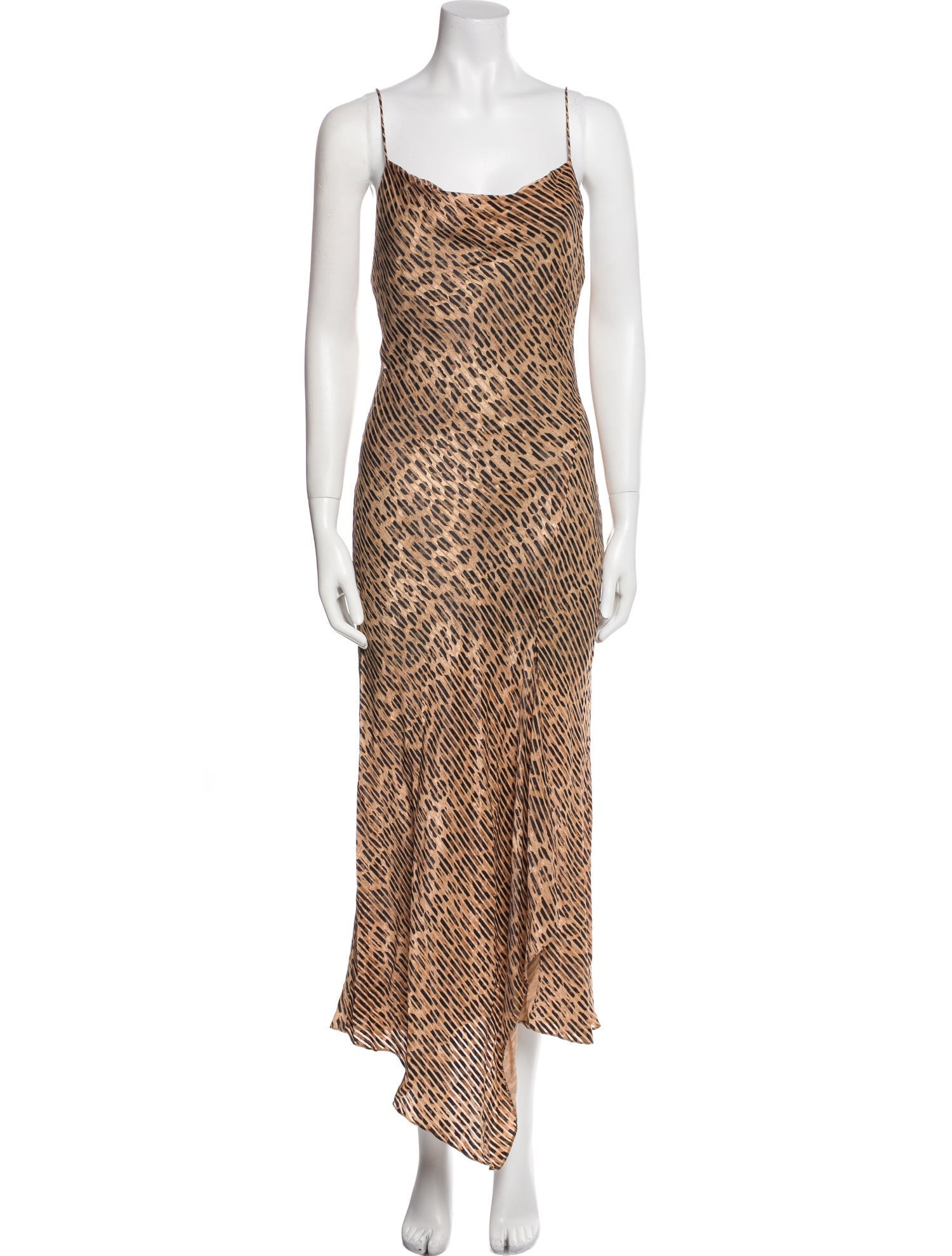 Alice + Olivia Animal Print Long Dress w/ Tags