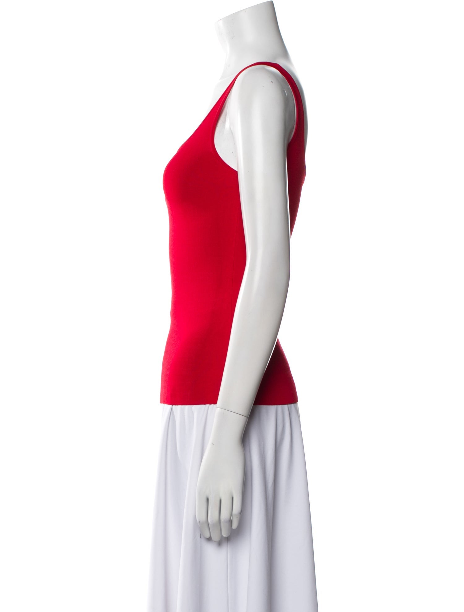 Alice + Olivia Scoop Neck Sleeveless Top