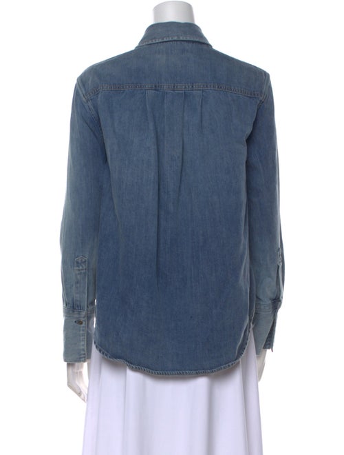 Alice + Olivia Long Sleeve Button-Up Top