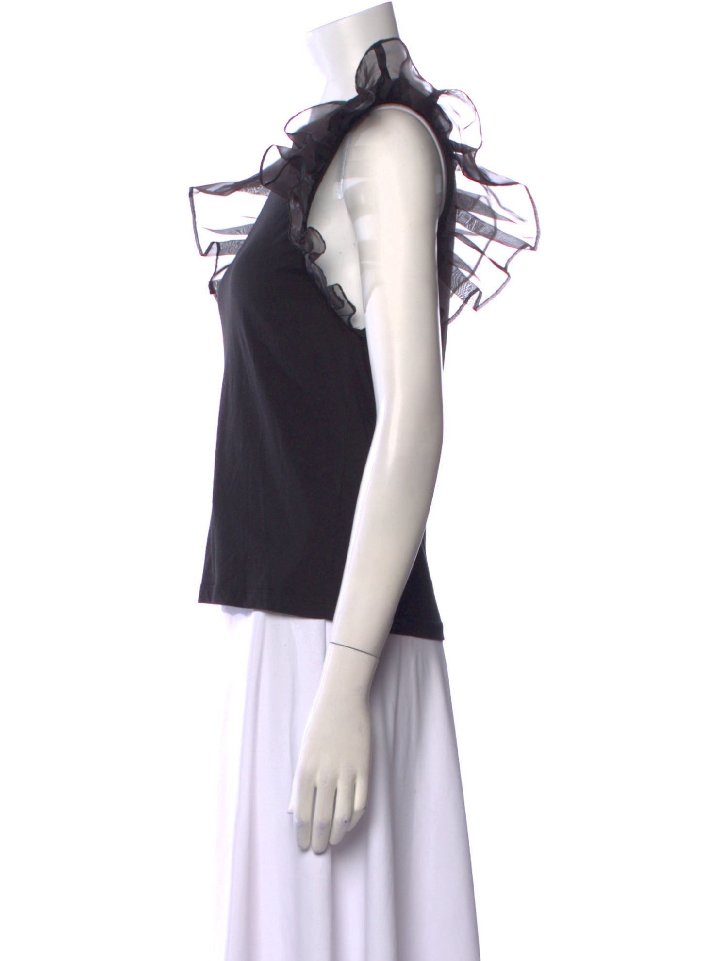 Alice + Olivia Crew Neck Short Sleeve Top