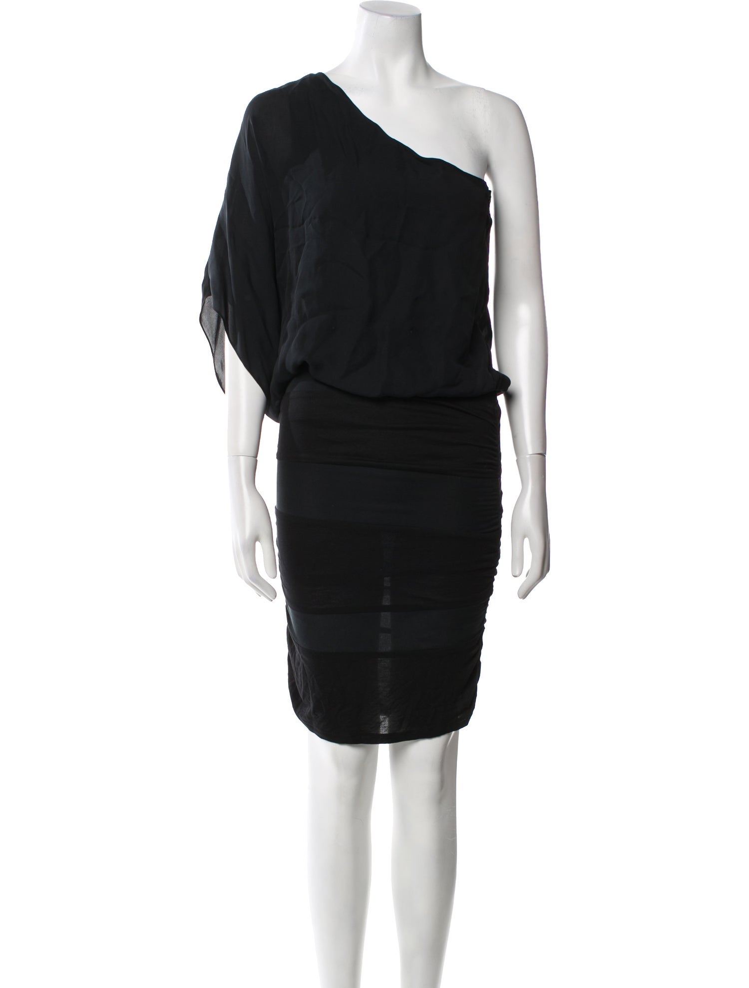 Alice + Olivia One-Shoulder Mini Dress