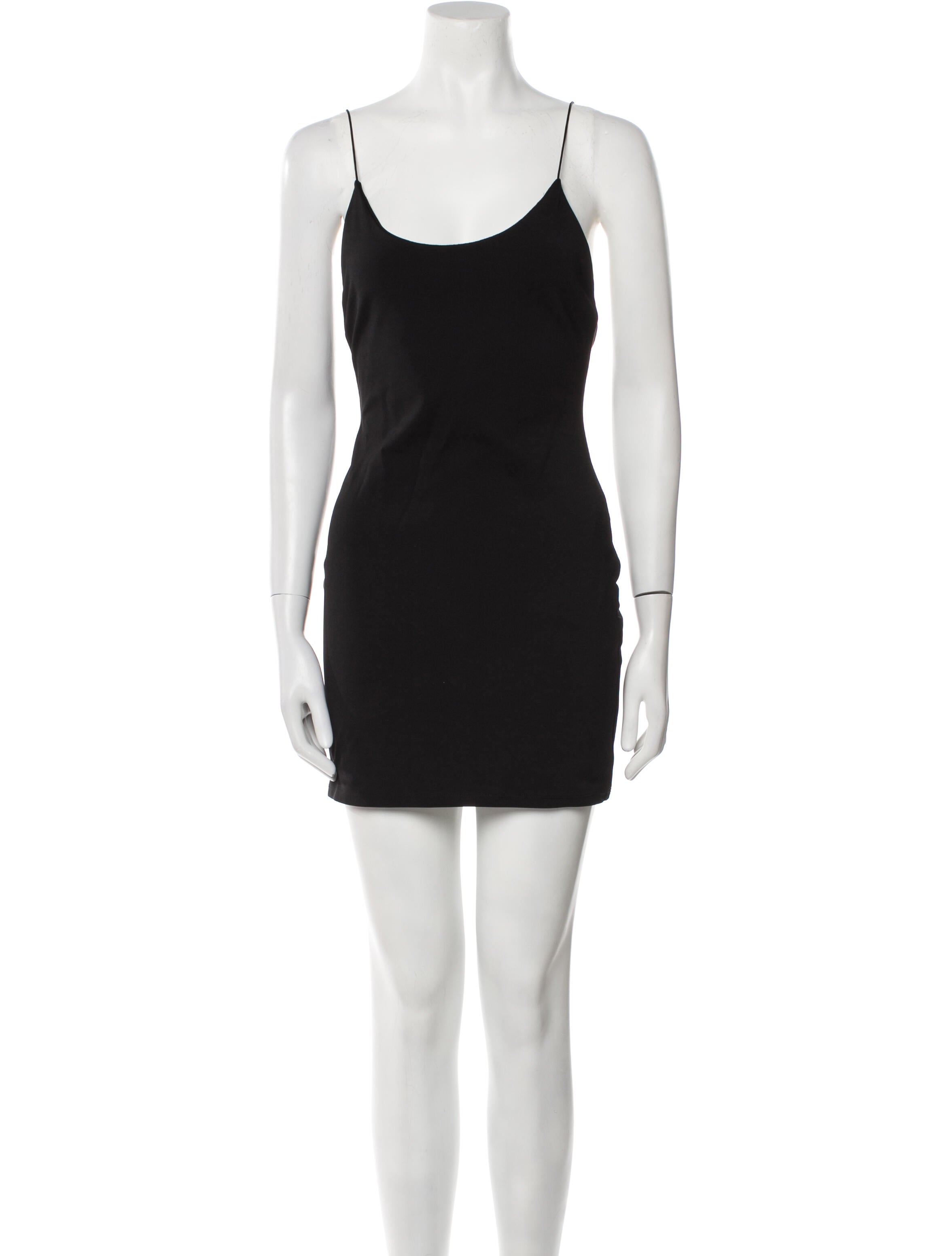 Alice + Olivia Scoop Neck Mini Dress