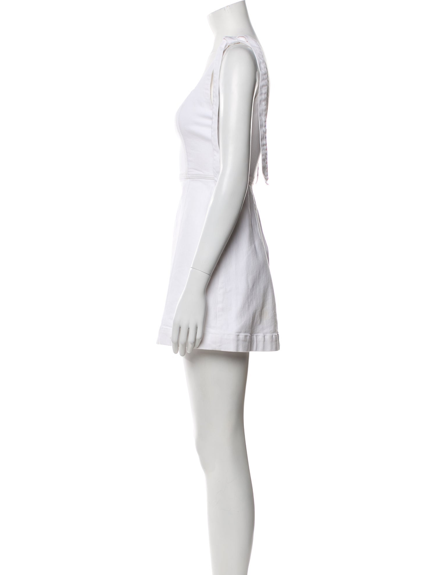 Alice + Olivia Square Neckline Mini Dress