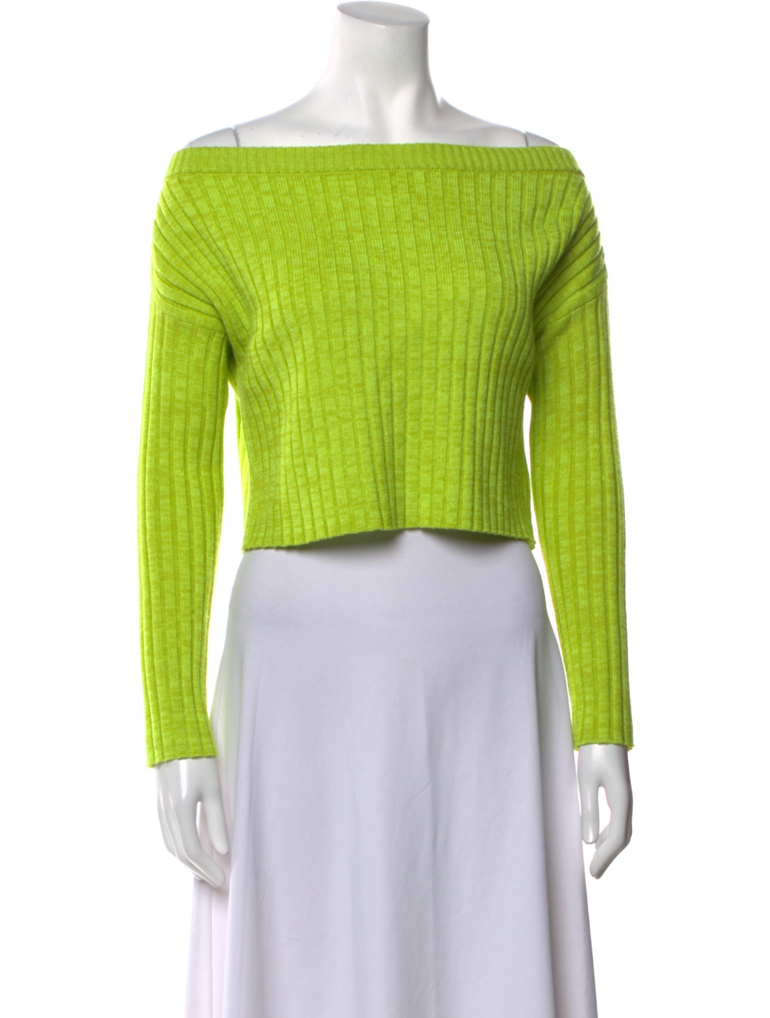 Alice + Olivia Wool Bateau Neckline Sweater