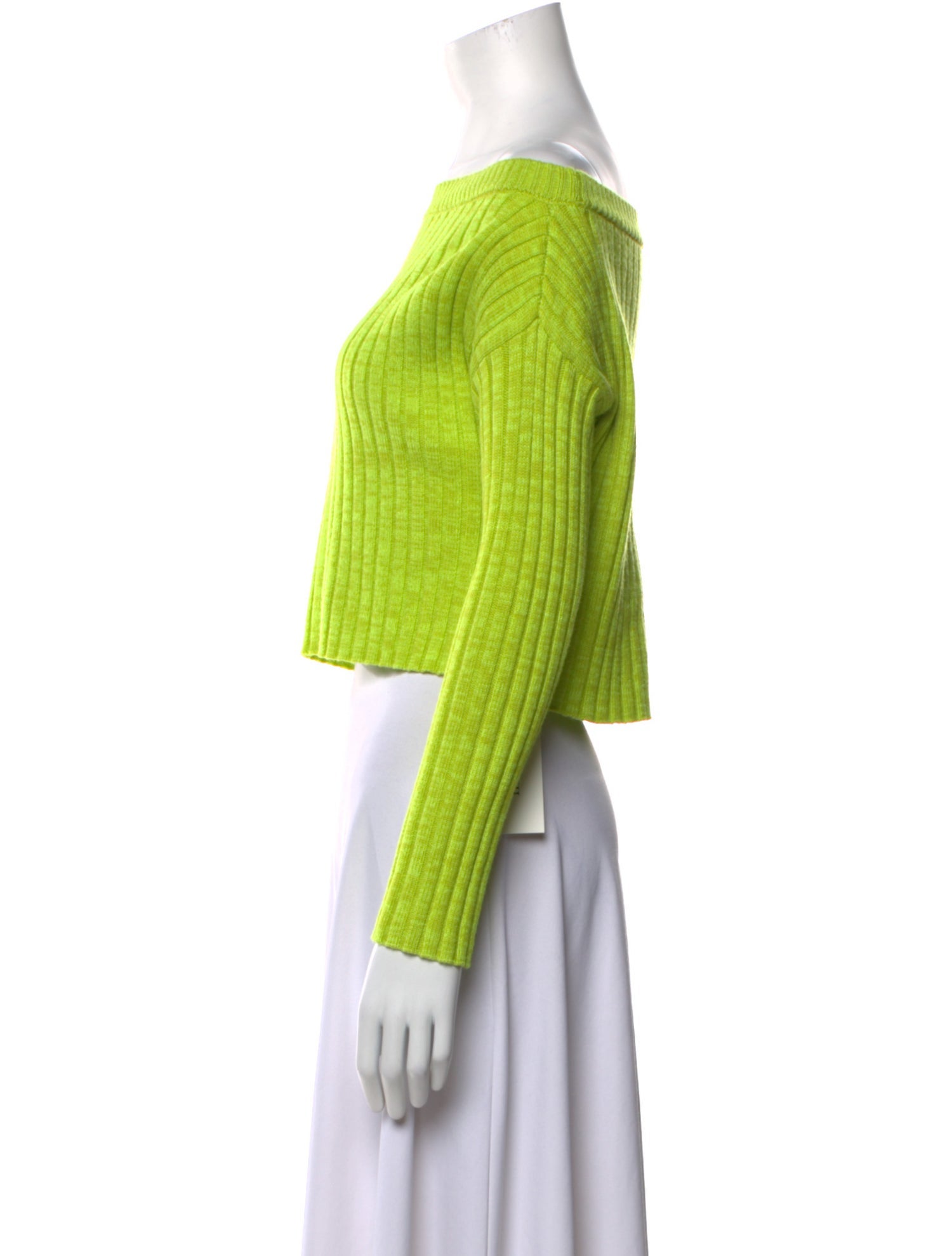 Alice + Olivia Wool Bateau Neckline Sweater