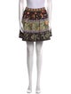 Alice + Olivia Floral Print Mini Skirt