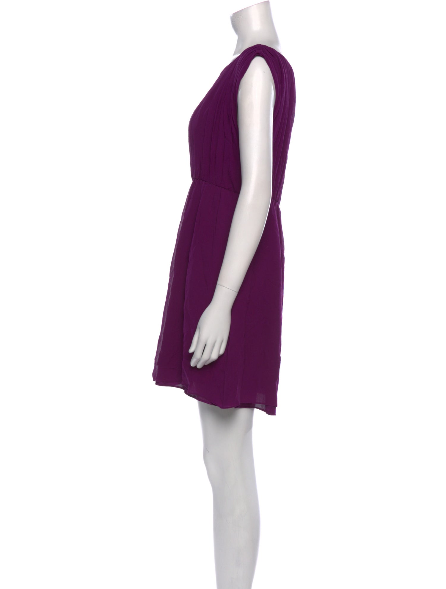 Alice + Olivia Silk Mini Dress